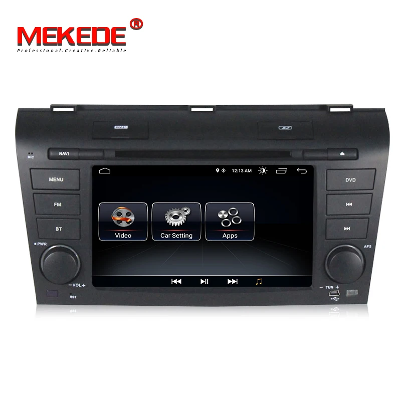 MEKEDE 2din Android 8 1 автомобильный DVD мультимедийный плеер для Mazda 3 Mazda3 2003 2009 с WIFI BT Радио