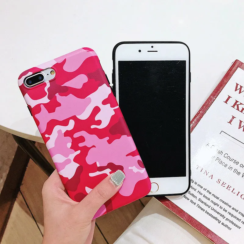 Цветной камуфляжный чехол для iPhone XS MAX 8 plus чехлы iphone XR X 6 6s 7 Plus мягкий силиконовый