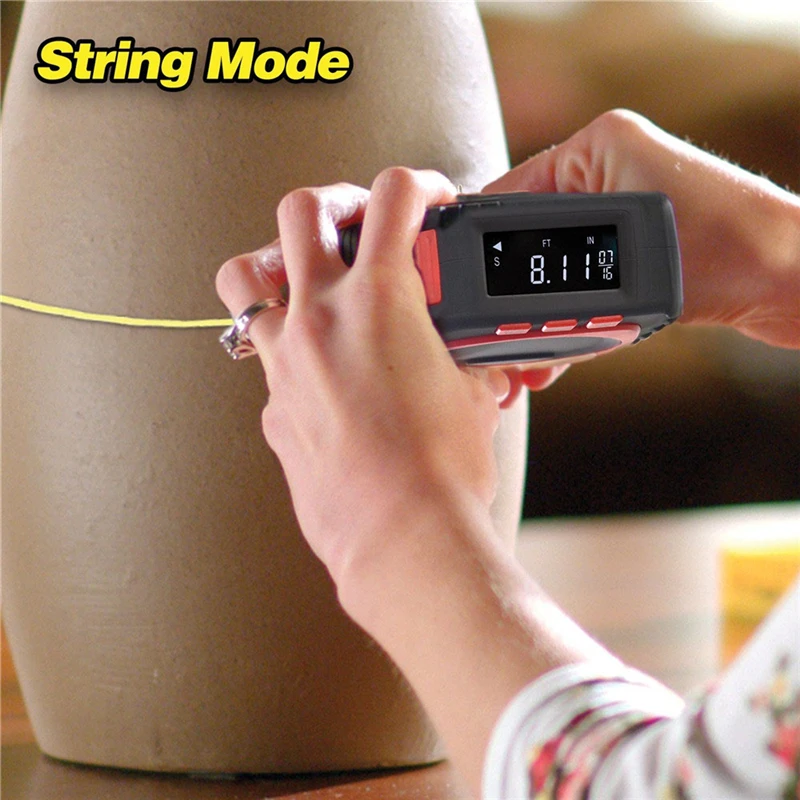 2018 Newest 3 in 1 with Roll &amp Cord Mode Measuring Tape High Accuracy Laser Digital Impact Professional Tool | Инструменты