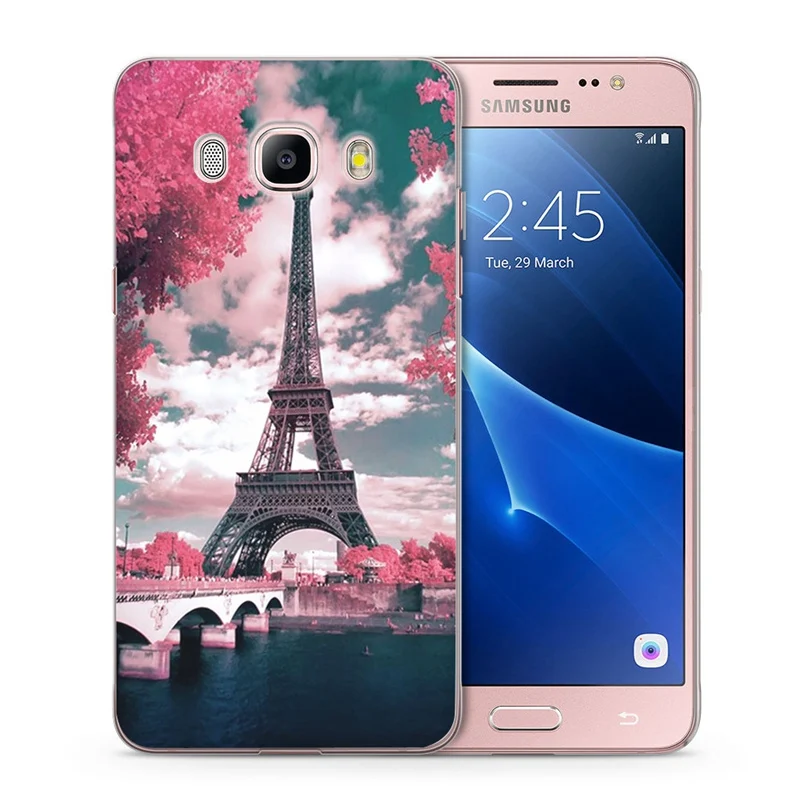 For Samsung Galaxy A3 A5 2016 2015 2017 prime J1 J2 J3 J5 J7 G530H S8/plus Note 8 TPU Silicon Tree Tower Scenery Cover Case C097 |