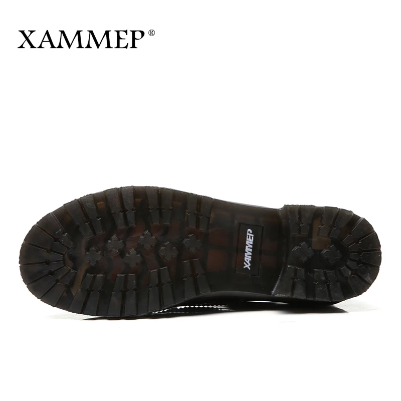 Женские туфли лодочки Xammep из спилка брендовая повседневная обувь с круглым