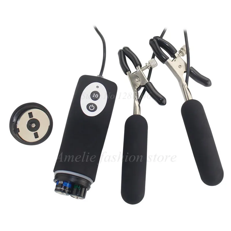 Новый 10 скоростей соски Вибраторы для Для женщин мужчин взрослые игры