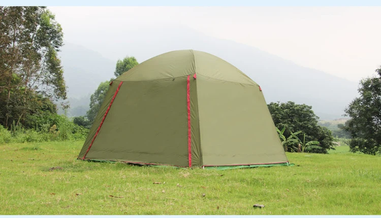 Однослойная большая палатка! Landwolf навес для улицы тент уличная парка человек от