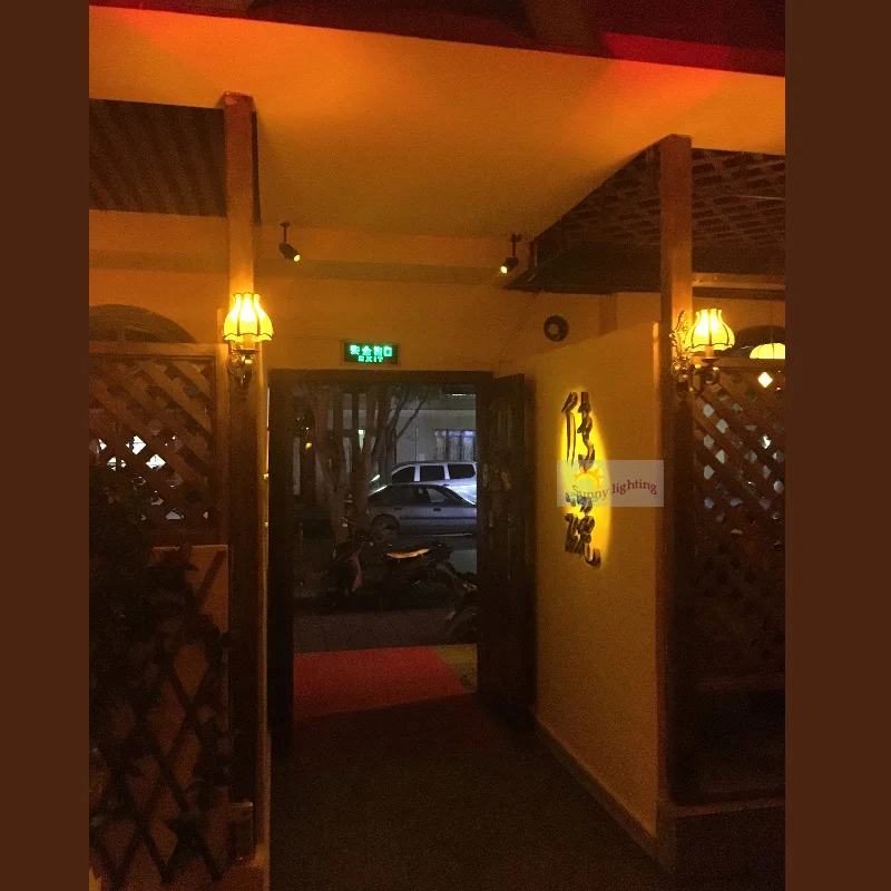 Американские промышленные настенные светильники E14 винтажное освещение для