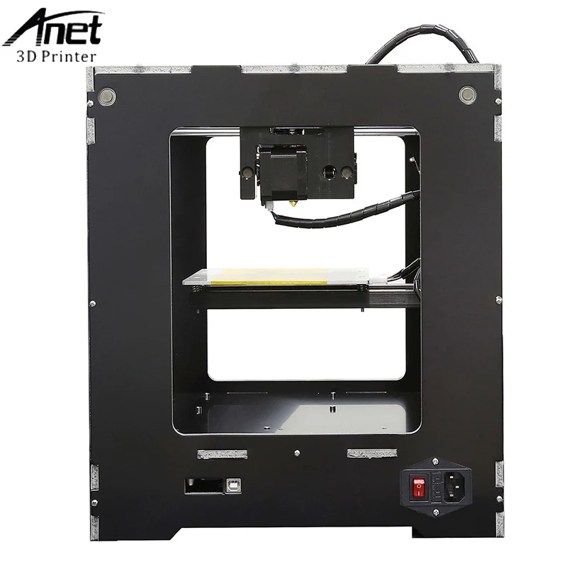 Anet A3 3D принтер машина полностью акриловый Собранный Reprap i3 комплект с нитью 8G sd