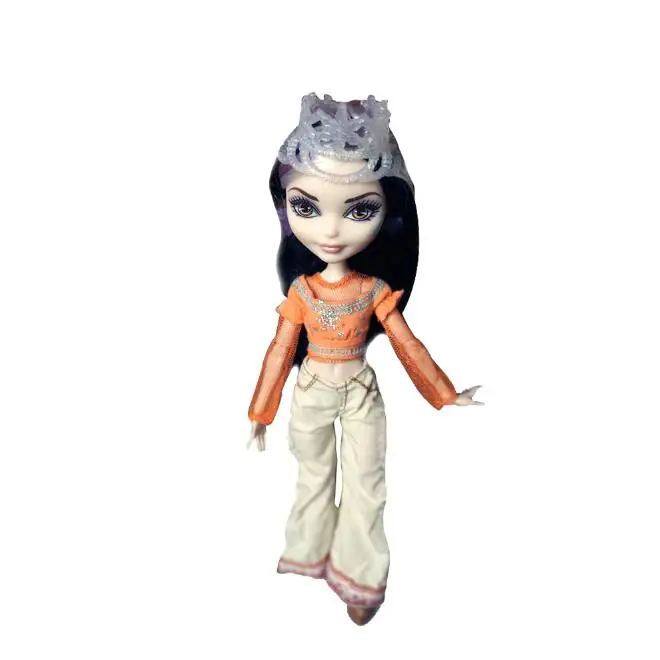 Orange clothes Rosana/качественная повседневная одежда; Одежда для куклы Monster High; одежда; юбка; кофта и штаны; брюки; костюм; Аксессуары для кукол - Цвет: Orange clothes