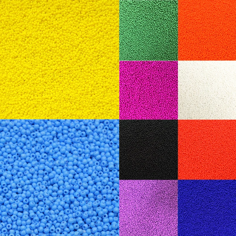 Распродажа 1000 шт бусины Свободные Круглые бусины для изготовления ювелирных изделий модные креативные красочные DIY бусины аксессуары