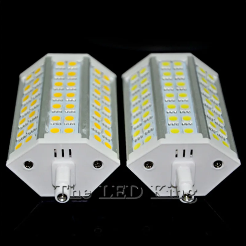 Светодиодная лампа R7S 5050 smd 78 мм/118 мм/138 мм/189 мм/12 Вт 20 25 30 лампочка прожектор в