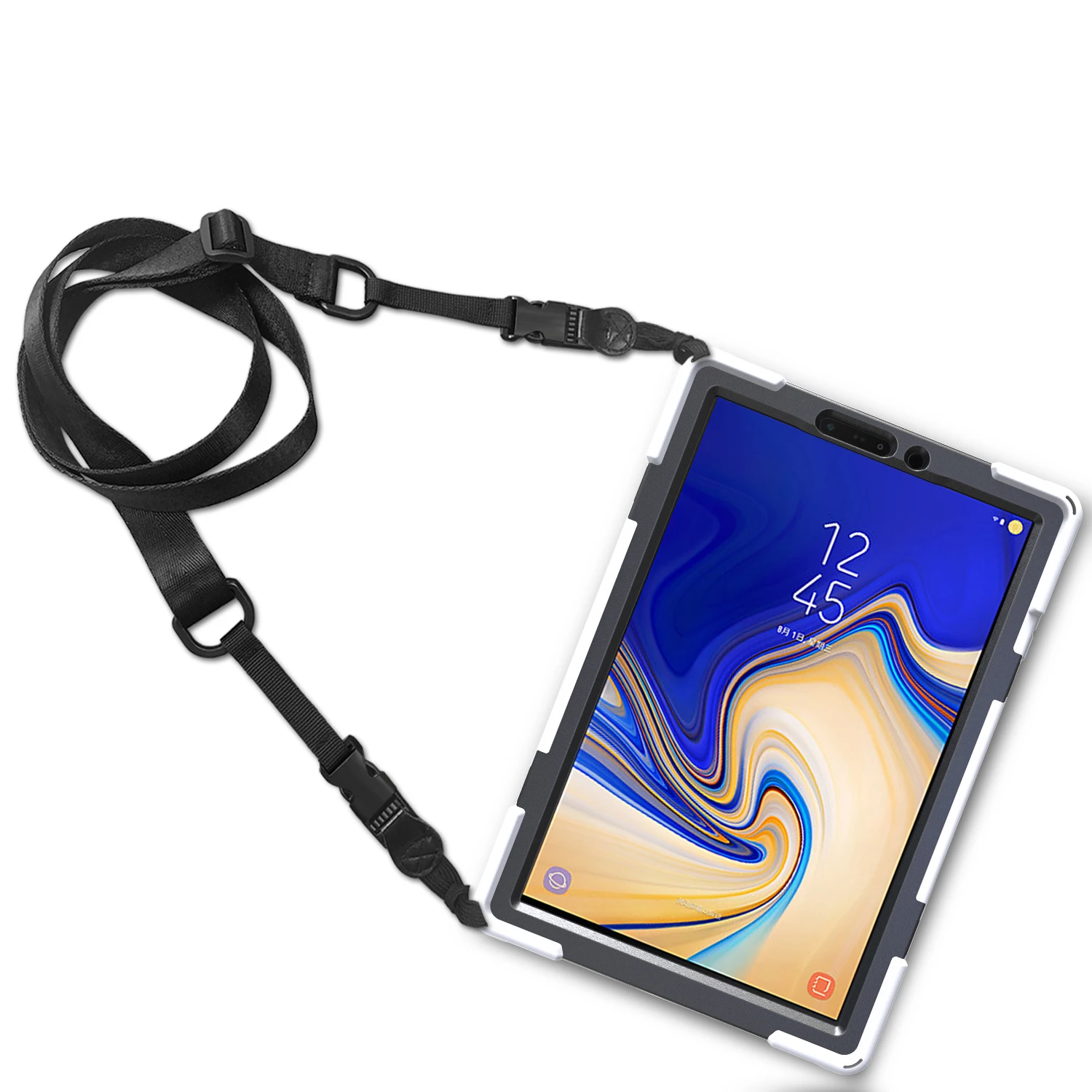 Противоударный детский чехол для samsung Galaxy Tab S4 T830 T835 T837 10,5 дюймов Защитная крышка подставка силиконовая резина Чехол