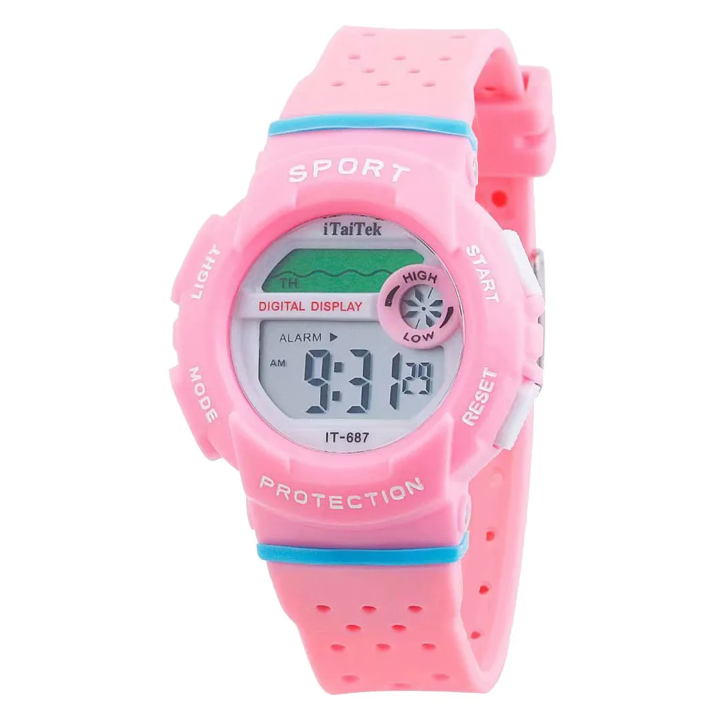 

Itaitek Children's watches Multi Function Luminous Waterproof Electronic Sports Watch fitness watch for children relogio digital