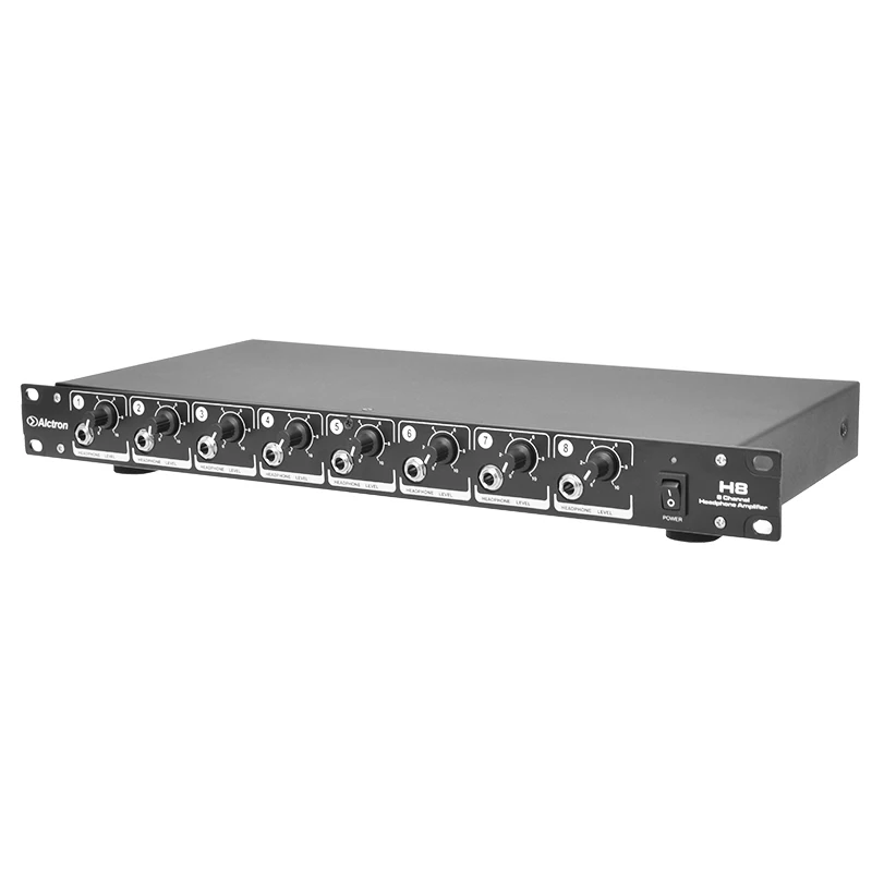 Alctron H8 профессиональный мощных 8 Channel наушников предусилитель усилитель для