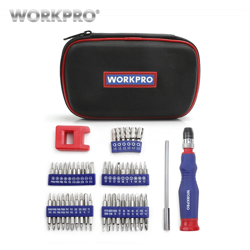 WORKPRO 69 в 1 прецизионный Набор отверток с быстрой нагрузкой, Набор отверток для смартфона