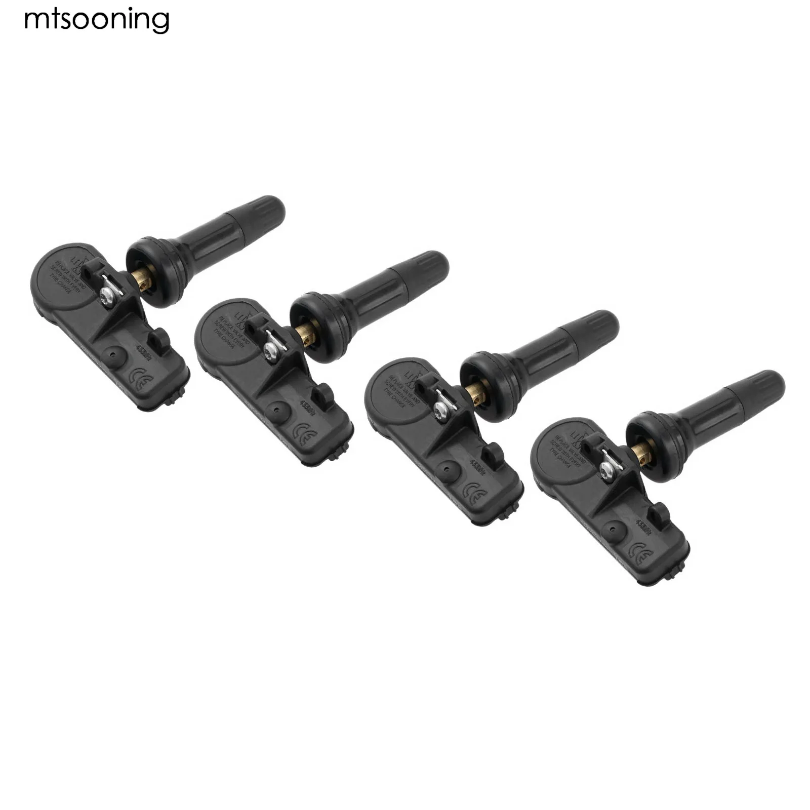 Mtsooning 4 шт. датчик давления в шинах TMPS 52933 2V100 433 МГц Новинка для 2012 2013 2014 2015 2016 Kia Soul