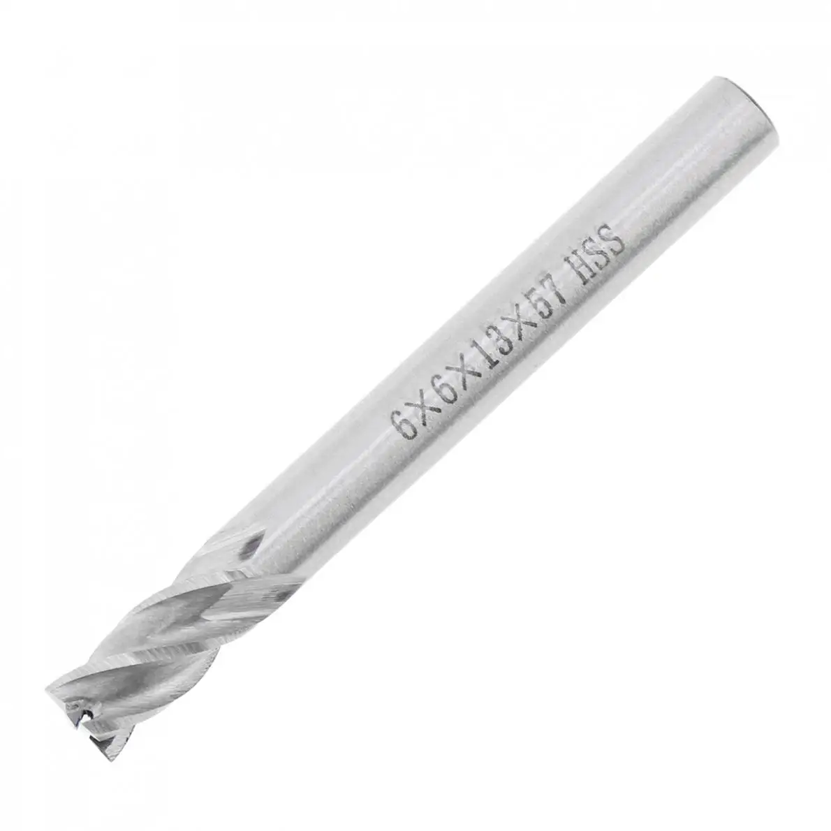 6mm 4 Flute High-speed cutting HSS &amp Aluminum End Mill Cutter with Super Hard Straight Shank for CNC Mold Processing | Инструменты
