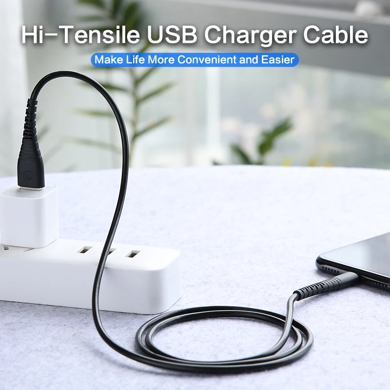 FLOVEME Micro USB кабель высокопрочный 0 3 м/1 м для iPhone 11 синхронизации данных быстрая