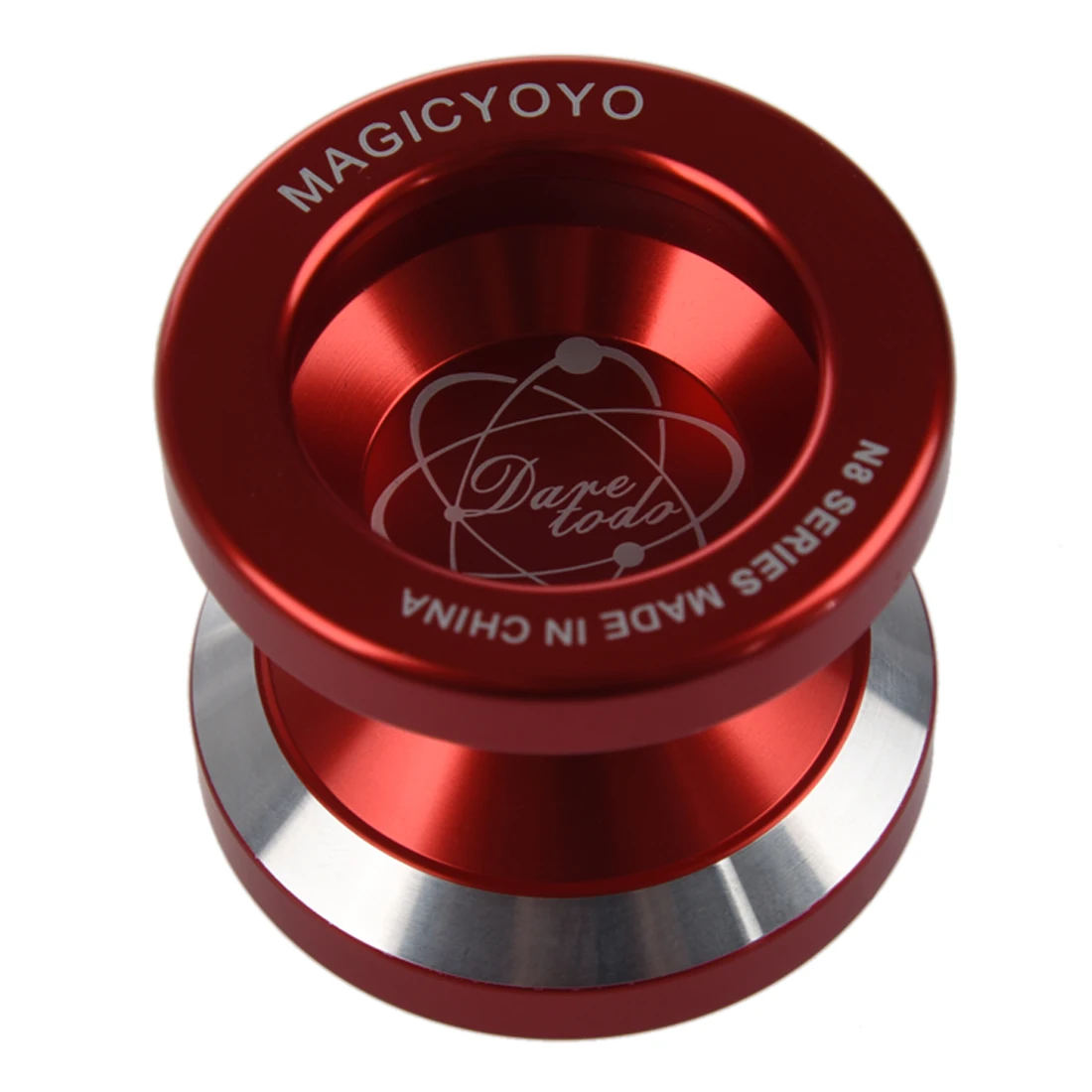 

New Magic Yo-Yo N8 Super Professional YoYo + String + Free Bag +Free Glove (Red)