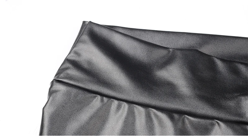 CHRLEISURE размера плюс кожаные Панталоны женские с высокой талией узкие брюки Femme из искусственной кожи Брюки-Легинсы эластичные брюки женские S-5XL