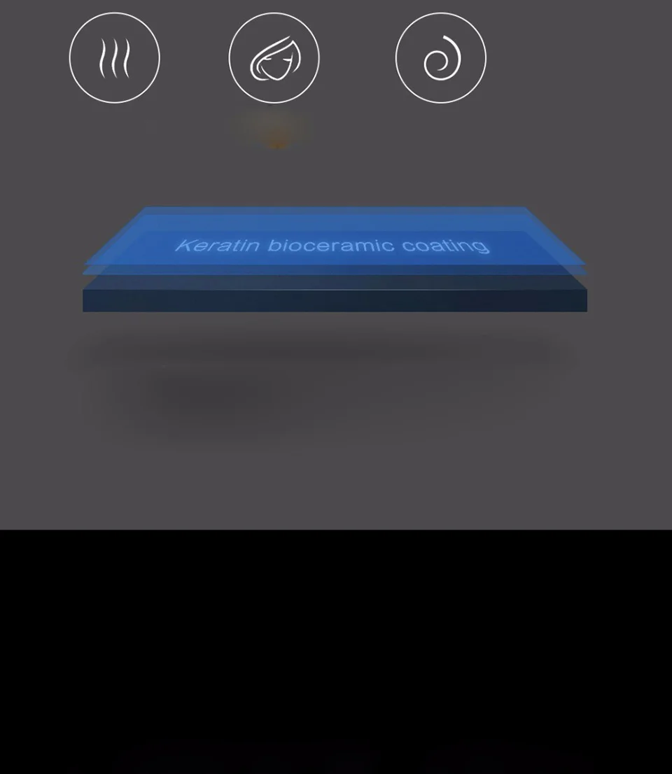 Профессиональный паровой выпрямитель для волос Xiaomi Yueli, бигуди, салон персональный, для укладки волос, 5 Регулируемые уровни температуры
