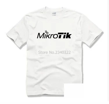 Белый Программист сплошной цвет мужской женский mikrotik футболка мужская с коротким рукавом маршрутизатор беспроводной ISP системы футболка - Цвет: Белый