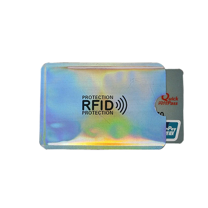 2 шт., анти-Rfid, кредитный держатель для карт, банк, Id карта, сумка, Обложка, держатель, идентификационный защитный чехол, портативный держатель для визиток