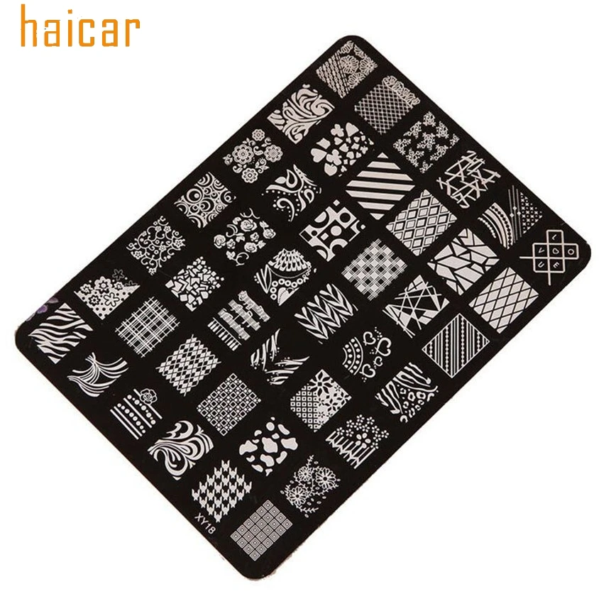 HAICAR Love Beauty 1 шт. многоузорная пластина для штамповки ногтей печатная пластины