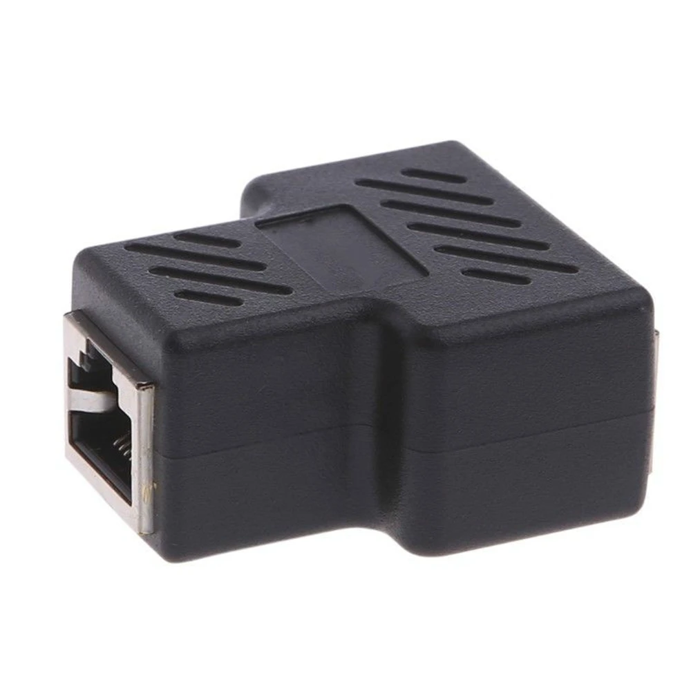 Сетевой кабель BAAQII 1 2 способа RJ45 LAN Ethernet Женский сетевой адаптер разъём