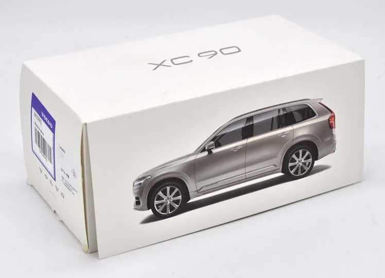 1/18 Volvo XC90 внедорожник сплав автомобиль из литого металла модель игрушки для детей рождественские подарки игрушки коллекция оригинальная коробка