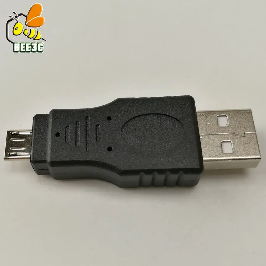 USB адаптер Micro папа к 2 0 Мужской Разъем конвертер Черный 300 шт|usb 2.0|usb 2.0 ausb a |