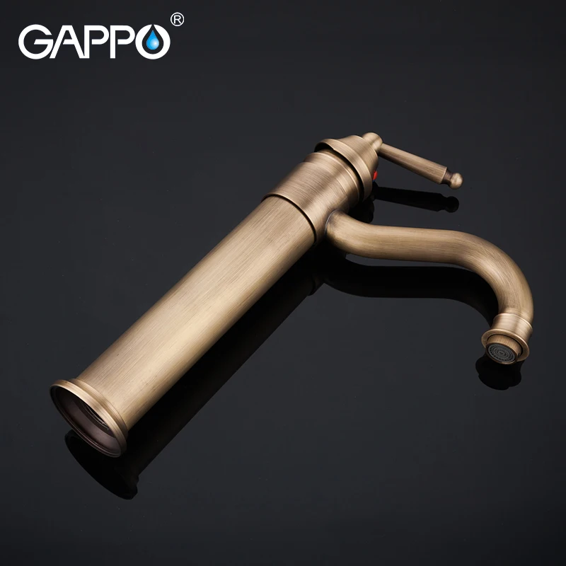 GAPPO латунные смесители для раковины антикварные краны воды на палубе|Смесители