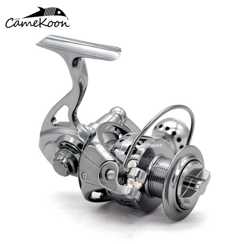 CANEKOON WT3000/WT4000 спиннинговая катушка из алюминиевого сплава, углеродное волокно, 20 кг, мощная катушка для морской рыбалки