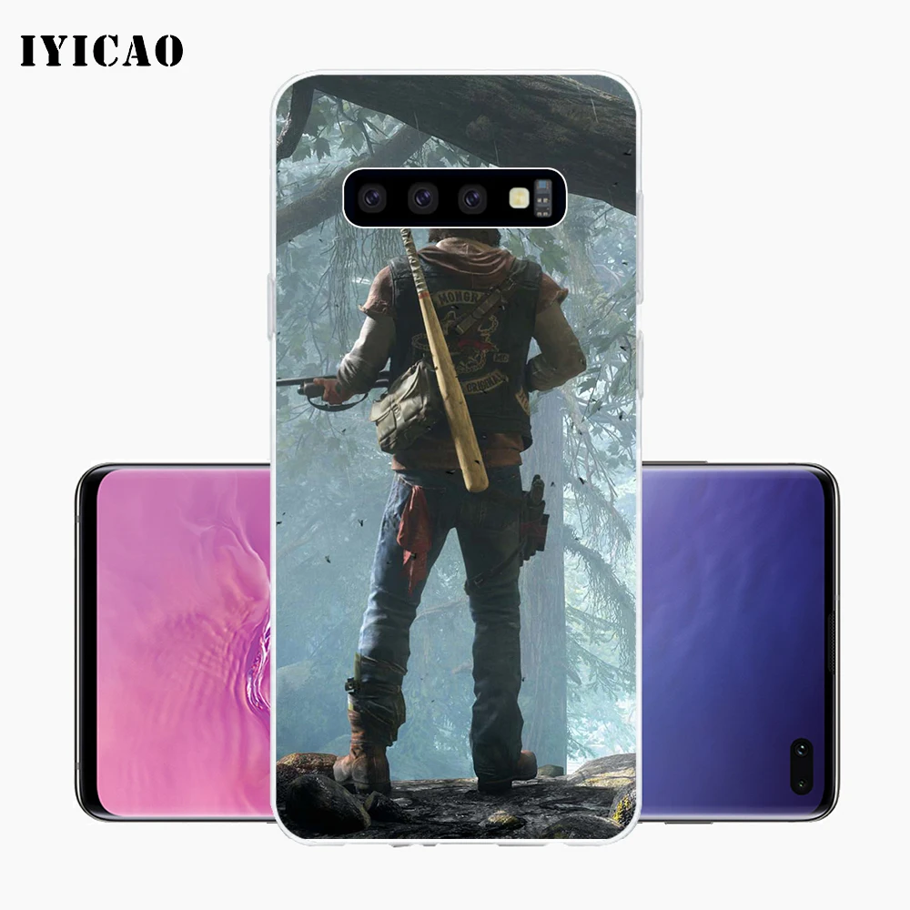 Мягкий силиконовый чехол для телефона IYICAO Days Gone game Samsung Galaxy S10e S10 S9 S8 Plus S7 Edge TPU |