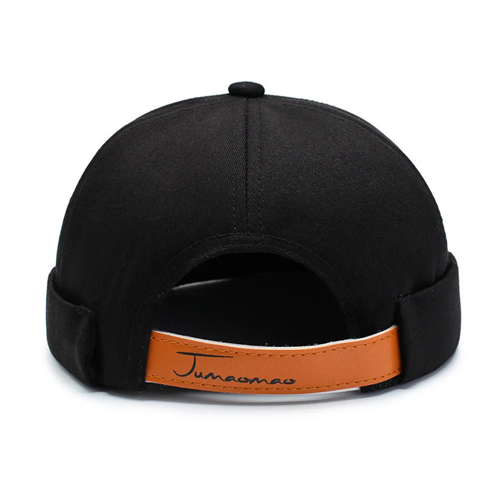 Новая шляпа без полей для мужчин Docker Кепка женщин и облегающая купольная шапочка