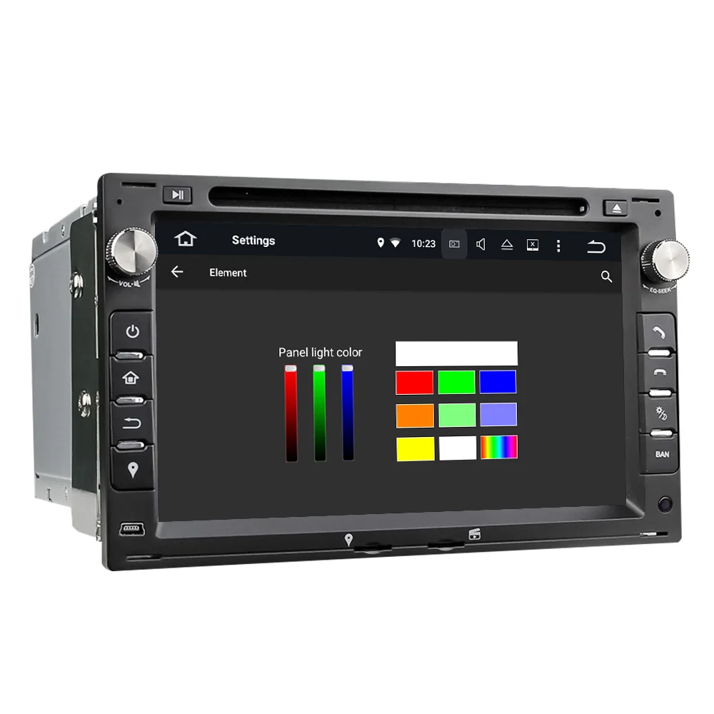 Eunavi Octa Core 4 Гб RAM 2 din Android 9 0 7 ''автомобильный DVD GPS Navi для VW Glof Bora Passat Mk5 Golf Mk4 Polo