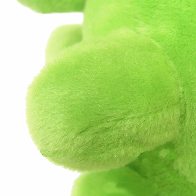 1 шт. 20 см зеленая лягушка Om Nom Frog плюшевая игрушка Большой Глаз мягкая