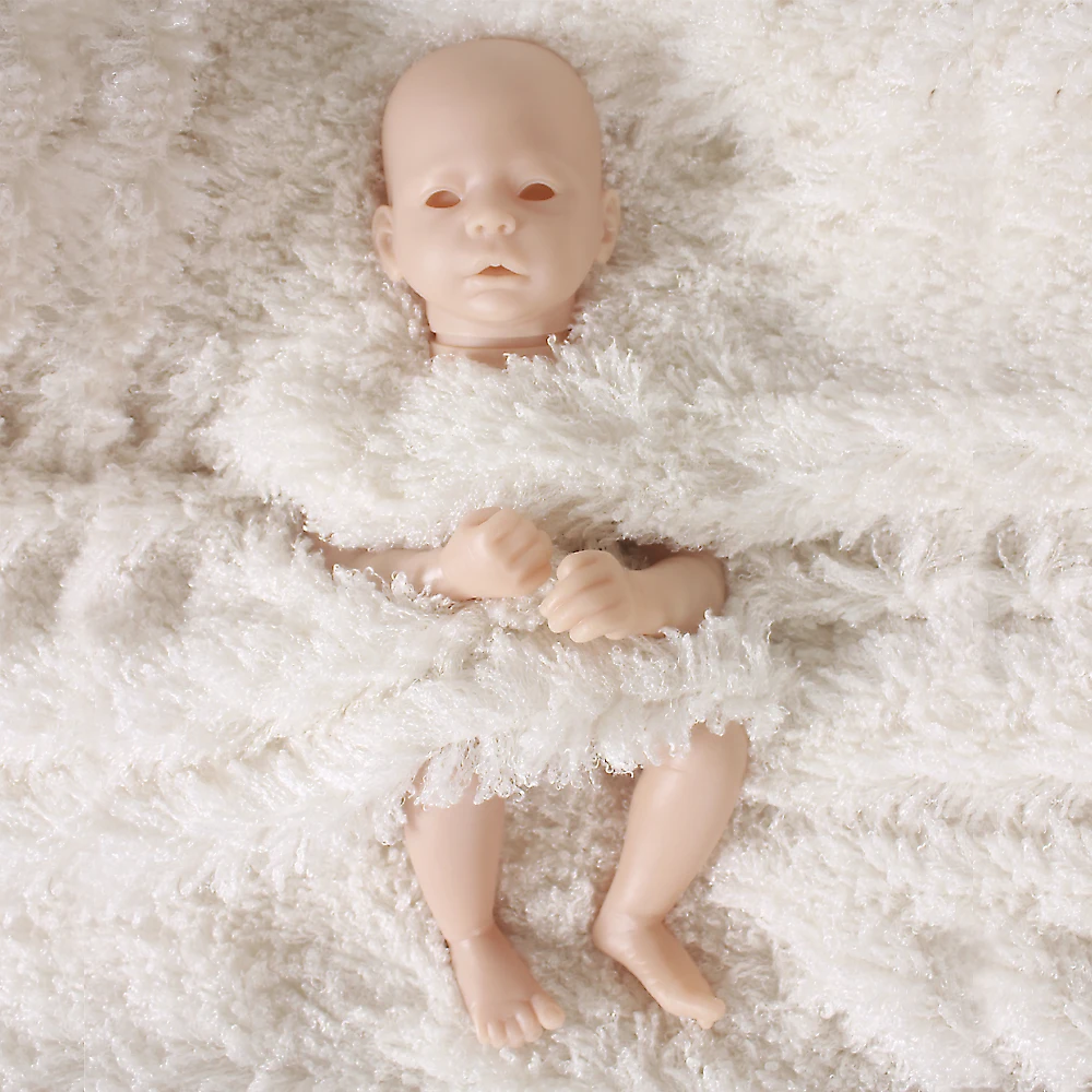 

Soft Silicone Body Bebes Reborn Doll Kits Artist Handmade Mould Accessories DIY Moudel Kit 18" Baby Dolls Christmas Gifts Rated