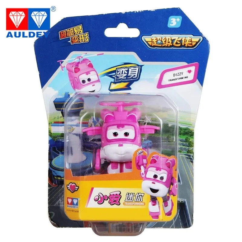 with box DIZZY mini AULDEY Мини Супер крылья Высокое качество медленная логистика Тодд пол Джером Донни Астра мира деформации фигурки детей игрушки - Цвет: with box DIZZY mini