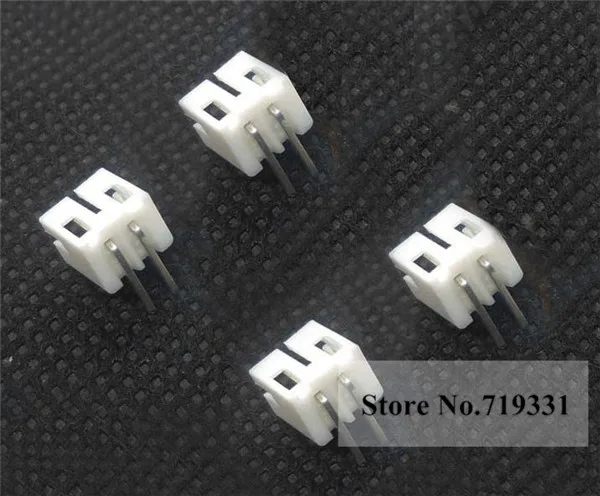 100 pcs PH 2.0mm 2-Pin Right-Angle JST Socket Male Connector | Обустройство дома