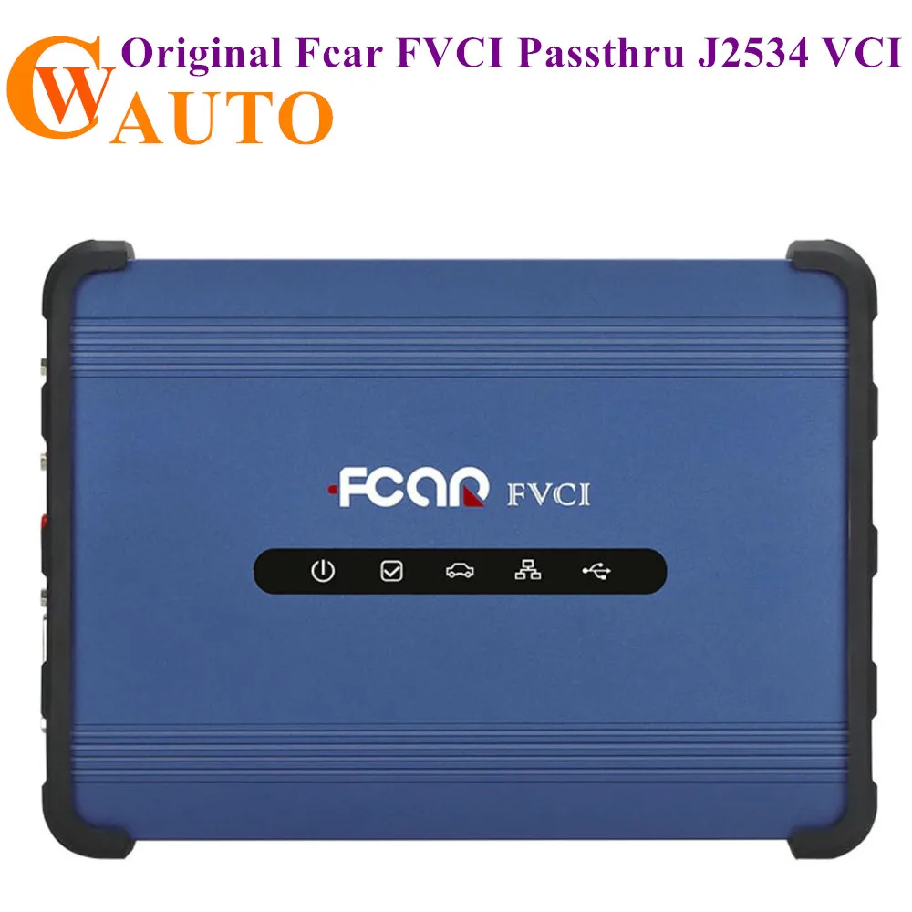 Инструмент диагностики и программирования Fcar FVCI Passthru J2534 VCI работает так же как