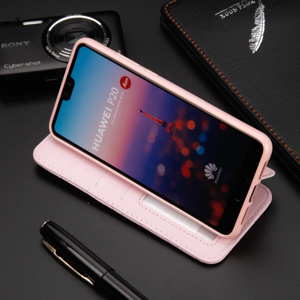 Блестящая корона для Huawei P30 P30Pro чехол Lite с бриллиантовым бумажником кожаный