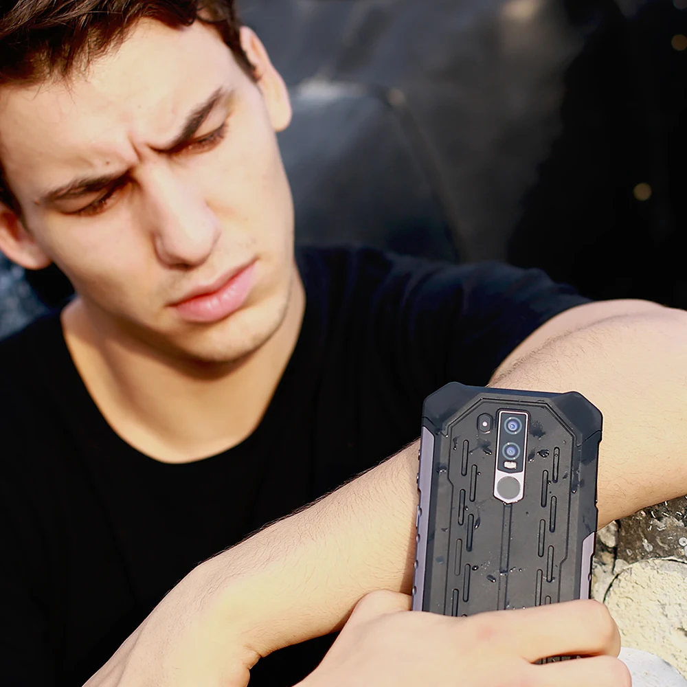 Глобальная версия Ulefone Armor 6 IP69K водонепроницаемый мобильный телефон Helio P60 6 ГБ 128 ГБ Android 8,1 NFC Qi беспроводной зарядный смартфон