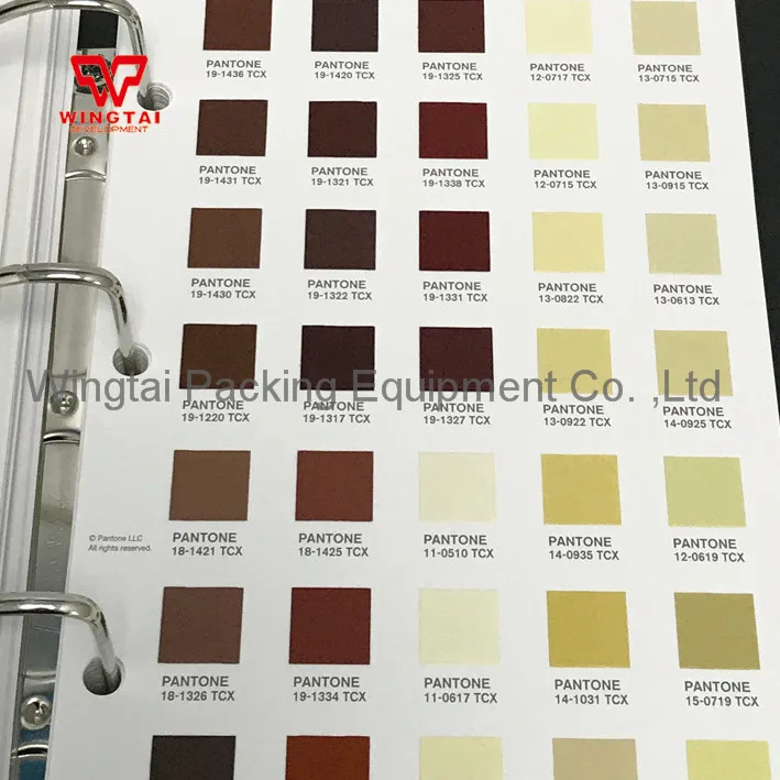 Новая цветная схема PANTONE для дома FHIC300 Pantone TCX хлопковый планировщик|planner|planner 2017 |