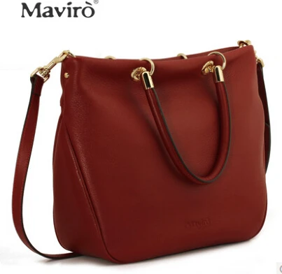 Maviro real genuine leather women bags fashion 2014 ladies shoulder tote famous designer brand messenger bolsas | Багаж и сумки
