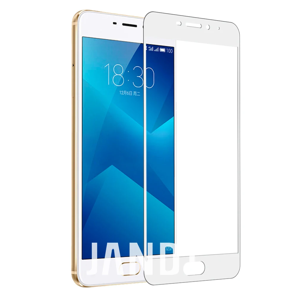 Для Meizu meilan M5 note 5 Screen Protector Закаленное Стекло полный охват корпус дружественных