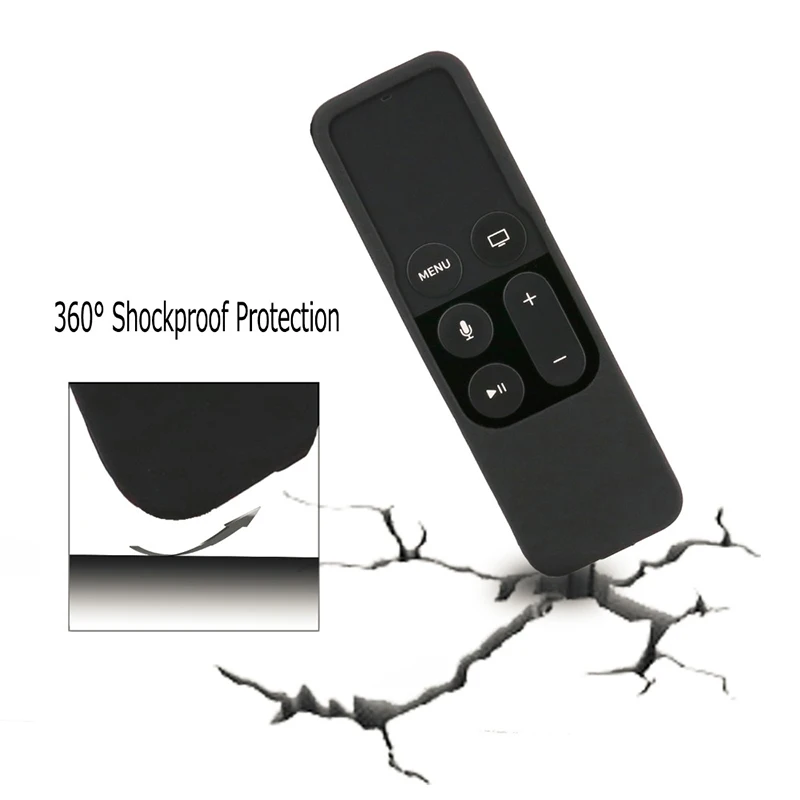 Reusable High-end Remote control 4th Protective Case Silicone Shockproof Waterproof Dust Skin Cover Multicolor For Apple TV4 | Дом и сад