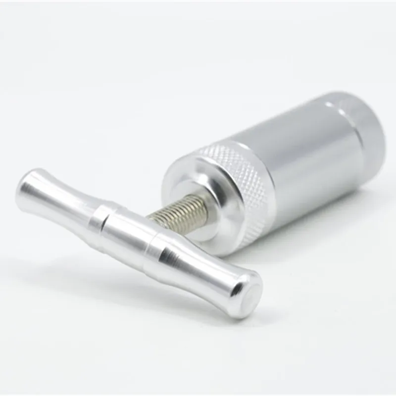 

Top 1x Metal Aluminum Pollen Presser Compressor Press Herb grinder Tobacco Spice Grinder Crusher accessories