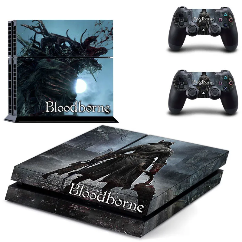Виниловая наклейка для консоли Sony PlayStation 4 и 2 контроллера | Электроника