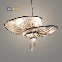 led e14 retro iron aluminum chain gold chrome pendant lights pendant lamp pendant light suspension luminaire lampen for foyer