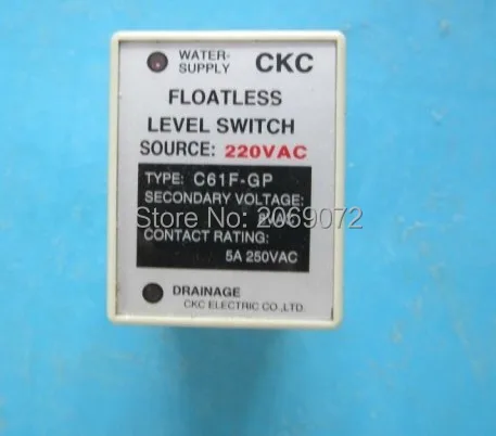 Реле уровня воды C61F-GP контроллер автоматический переключатель насоса с базой |