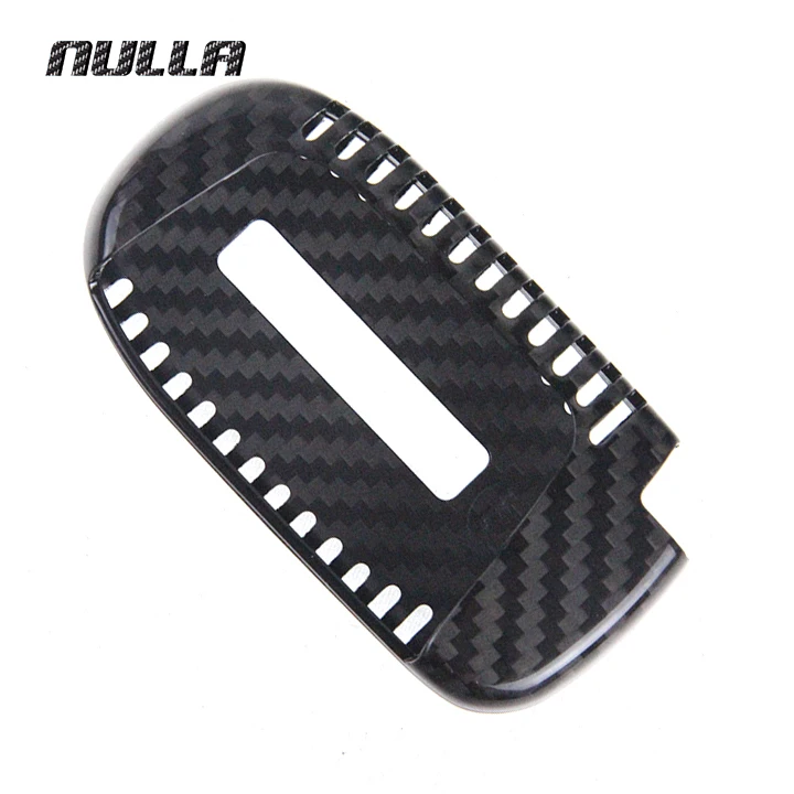 

NULLA Carbon Fiber for JEEP Compass Grand Cherokee Car Remote Key Bag Case Holder Frame Cover Trim Decoration Accessories