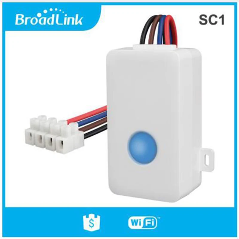 Новейший Broadlink RM PRO+ RM33 RM Mini3 SC1 WiFi+ IR+ RF переключатель умный дом универсальный интеллектуальный пульт дистанционного управления работа с Alexa - Комплект: SC1